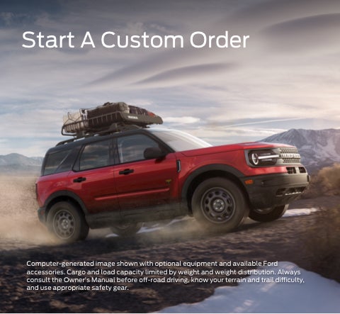 Start a custom order | Wyatt Johnson Ford in Nashville TN