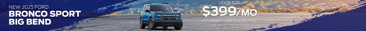 New 2025 Ford Bronco Sport Big Bend