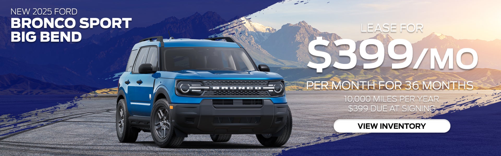 New 2025 Ford Bronco Sport Big Bend SUV at Wyatt Johnson For