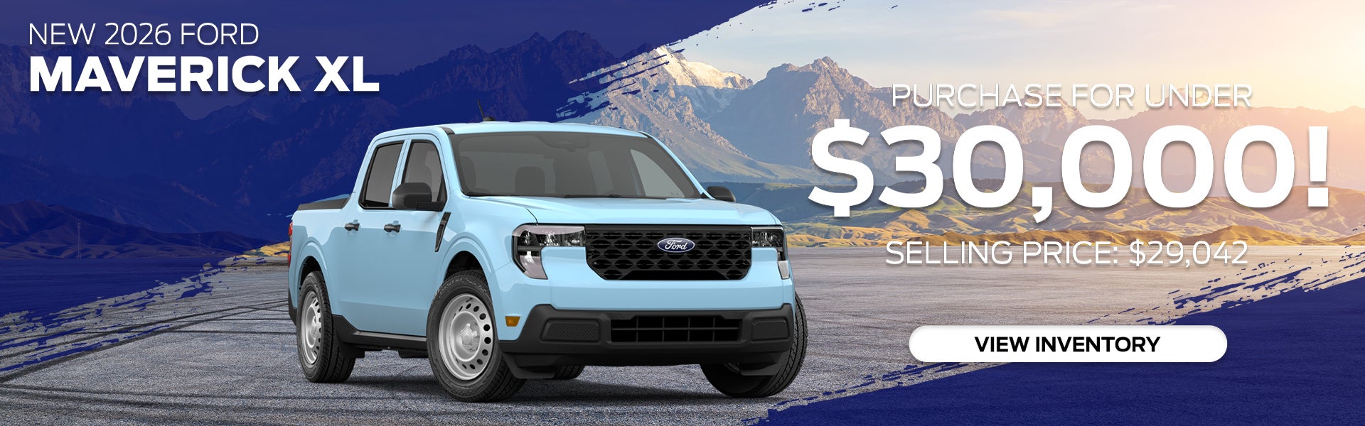 New 2026 Ford Maverick XL at Wyatt Johnson Ford