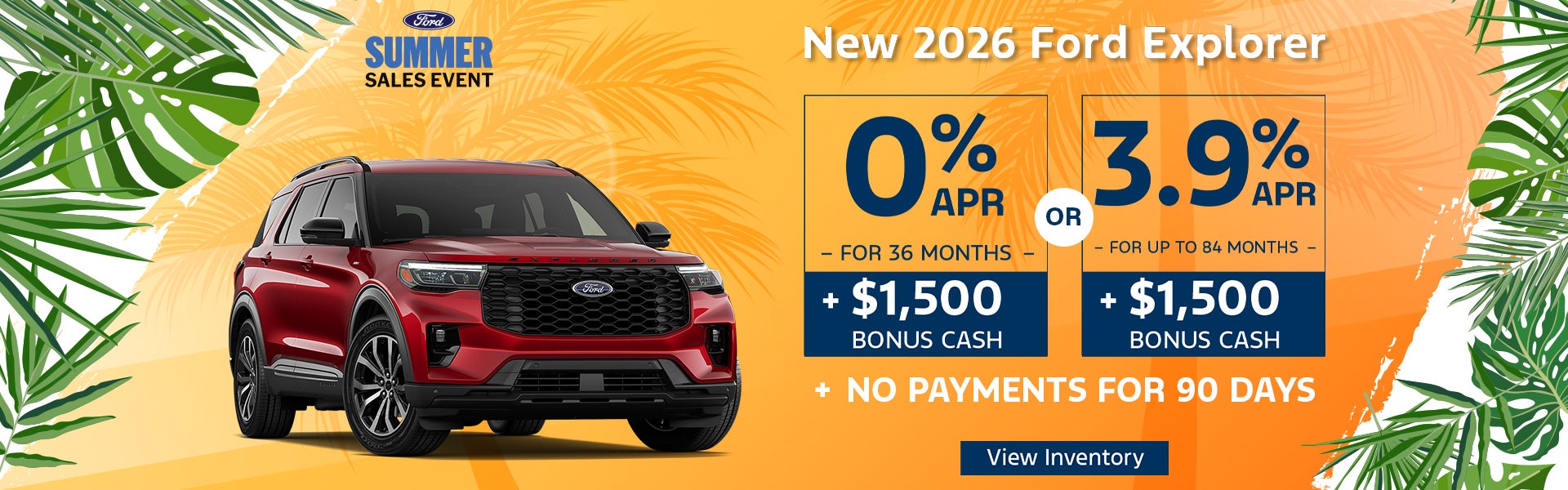 New 2026 Ford Explorer 