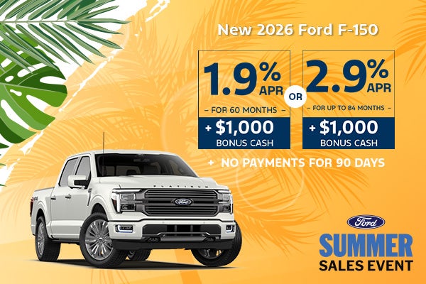 New 2026 Ford F-150