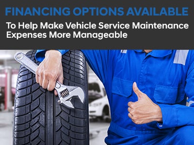 Service Financing Options Available