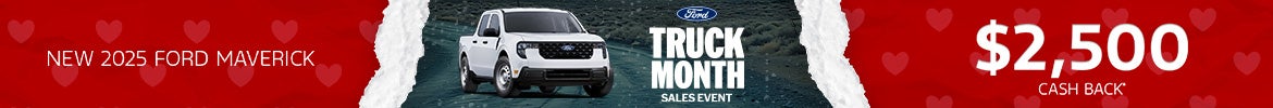 $2,500 Cash Back on 2025 Ford Maverick – Nashville, TN
