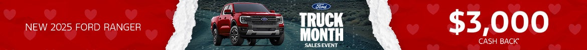$3,000 Cash Back on 2025 Ford Ranger – Nashville, TN