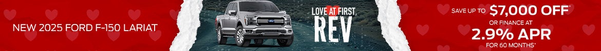 Save $7,000 or 2.9% APR on 2025 Ford F-150 Lariat – Nashville, TN