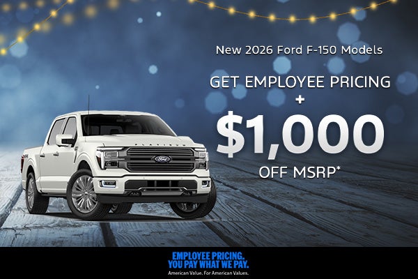 New 2026 Ford F-150 Models