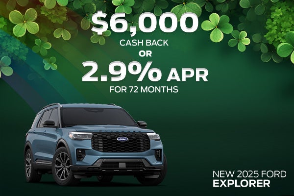 New 2025 Ford Explorer