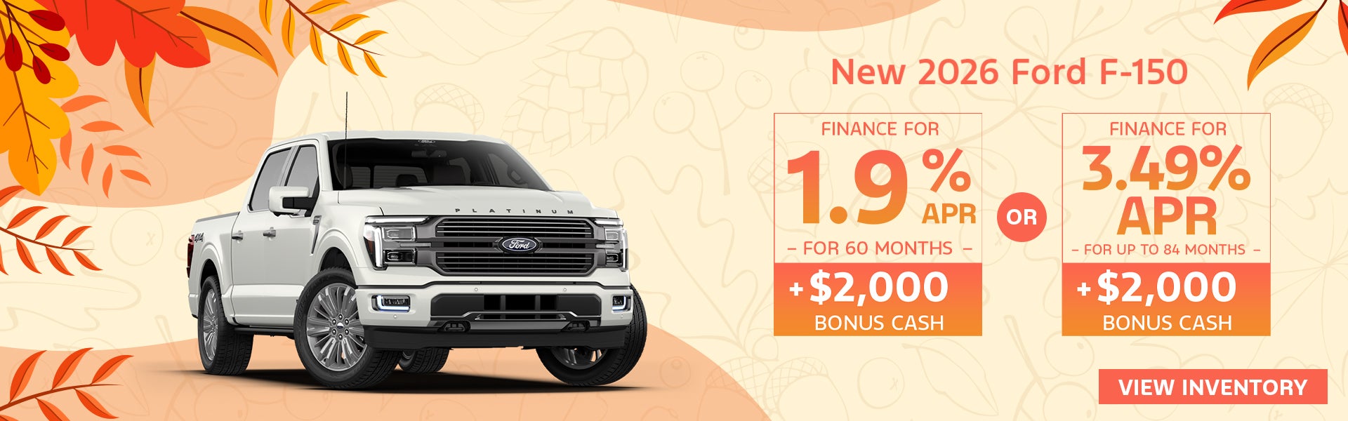 New 2026 Ford F-150
