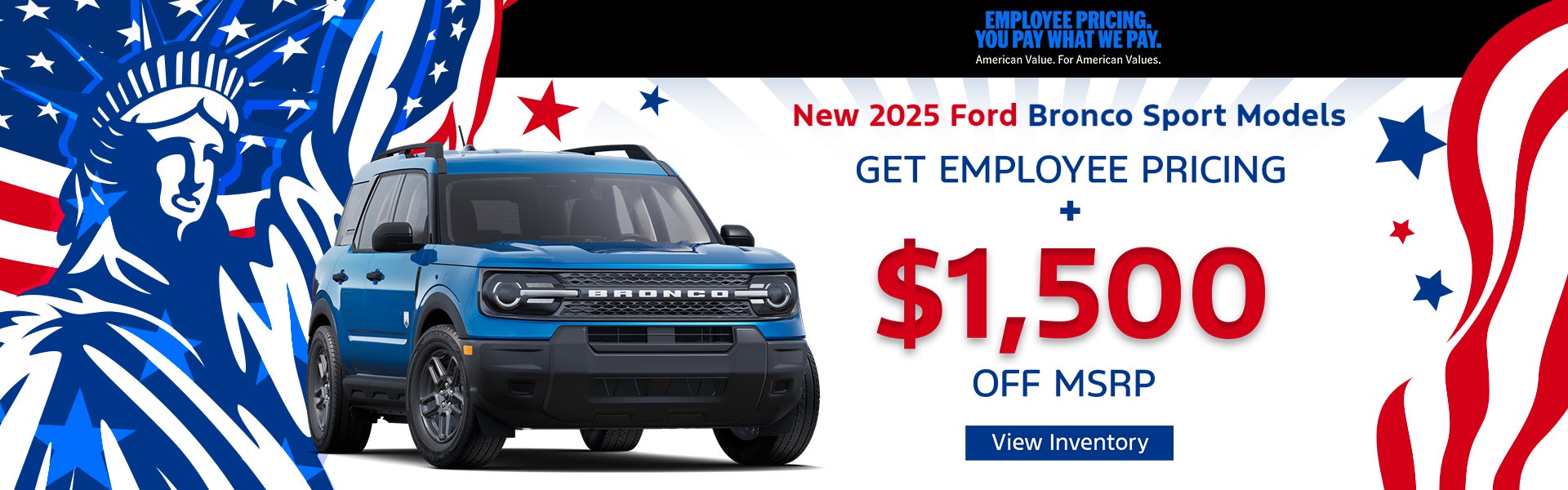 New 2025 Ford Bronco Sport Models