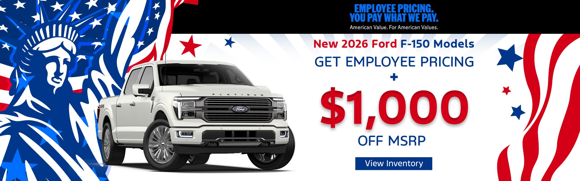 New 2026 Ford F-150 Models