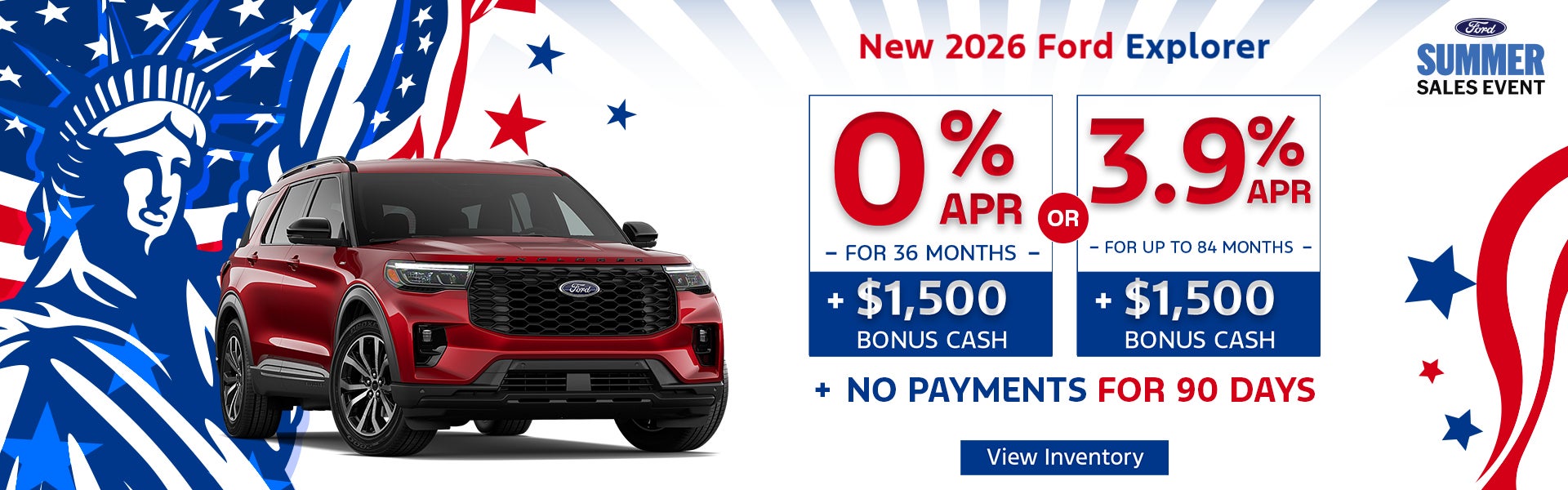 New 2026 Ford Explorer 